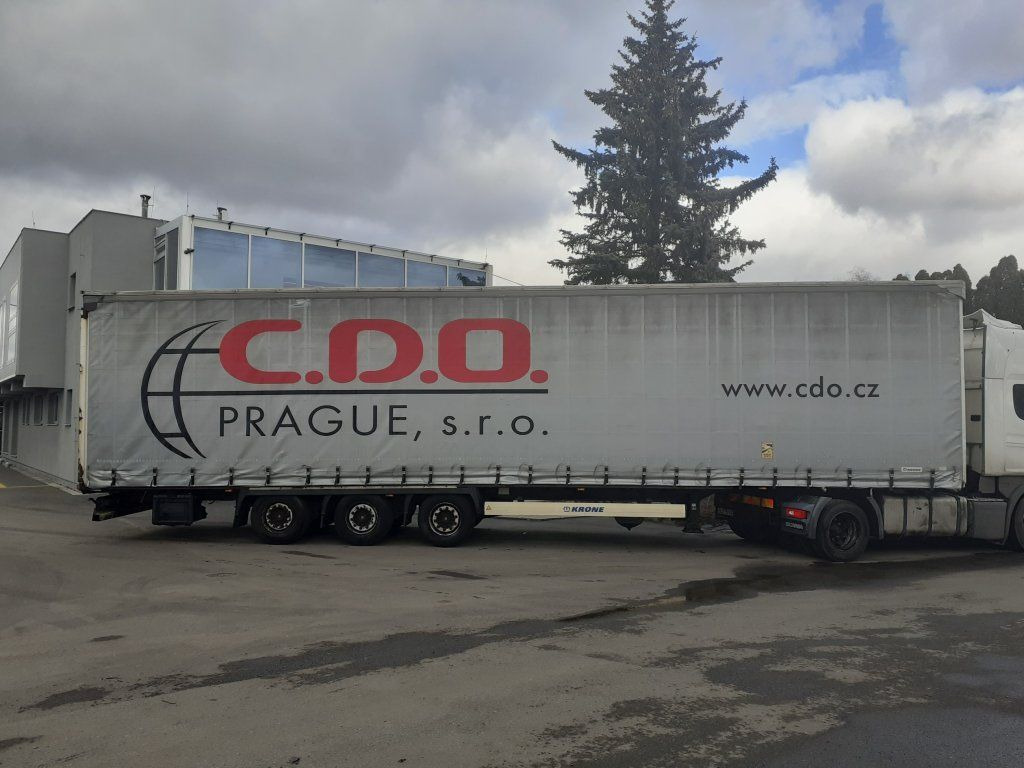 Krone SD Megaliner Lowdeck - Curtainsider semi-trailer: picture 2 Krone SD Megaliner Lowdeck - Curtainsider semi-trailer: picture 2