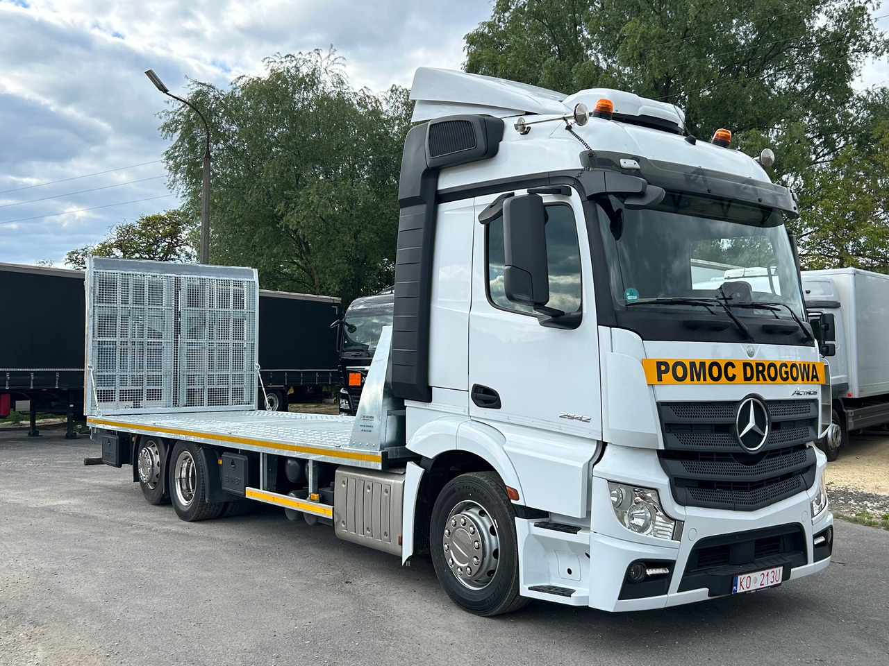 MERCEDES-BENZ Actros 2542 / 2019 / NEW Galvanized tow truck 2025 /9.5m - Autotransporter truck: picture 1 MERCEDES-BENZ Actros 2542 / 2019 / NEW Galvanized tow truck 2025 /9.5m - Autotransporter truck: picture 1