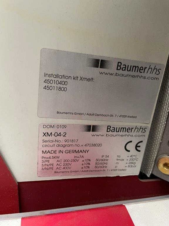 Baumer HHS PreMelter XMelt XM-04-2200 - Binding machine: picture 2 Baumer HHS PreMelter XMelt XM-04-2200 - Binding machine: picture 2