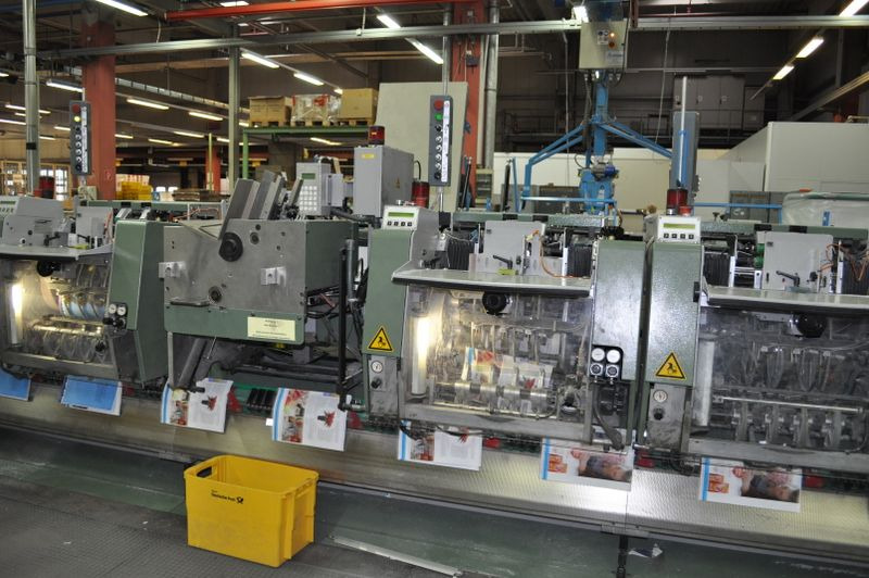 High Speed saddlestitcher Müller Martini Prima Amrys Year  2000 - Printing machinery: picture 5 High Speed saddlestitcher Müller Martini Prima Amrys Year  2000 - Printing machinery: picture 5