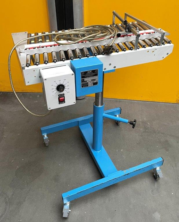 Mobile, continuously height-adjustable and rotatable roller table GUK RT-35 - Folding machine: picture 1 Mobile, continuously height-adjustable and rotatable roller table GUK RT-35 - Folding machine: picture 1