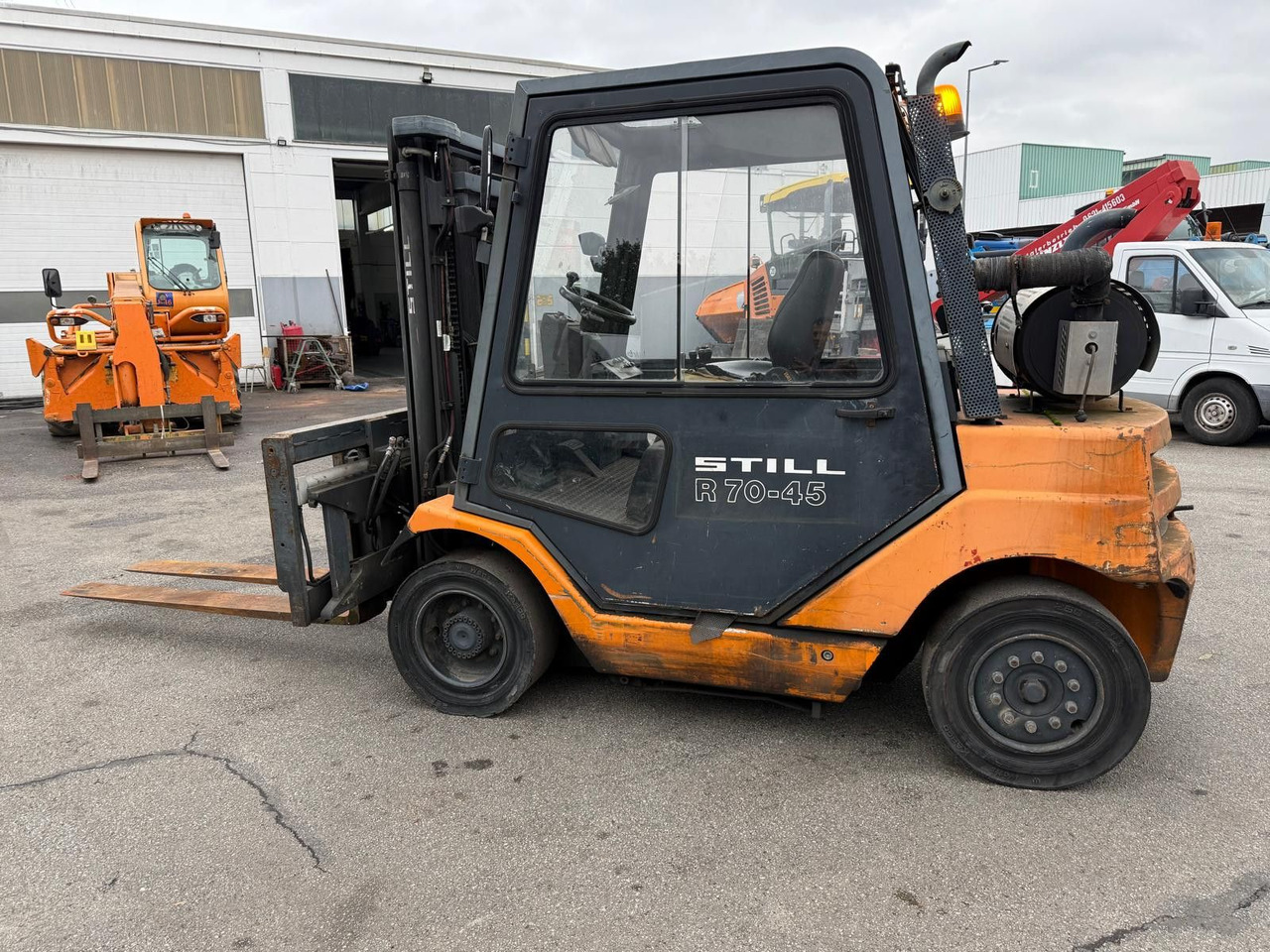 Still R 70-45 Diesel/Kabine/Lange Gabel - Diesel forklift: picture 2 Still R 70-45 Diesel/Kabine/Lange Gabel - Diesel forklift: picture 2