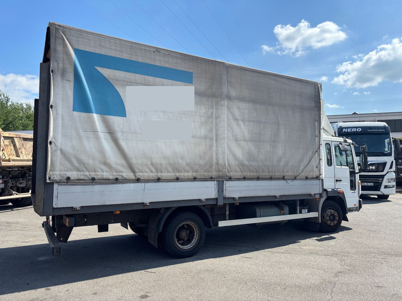 Volvo FL6 Klima/Luftfederung - Curtain side van: picture 4 Volvo FL6 Klima/Luftfederung - Curtain side van: picture 4