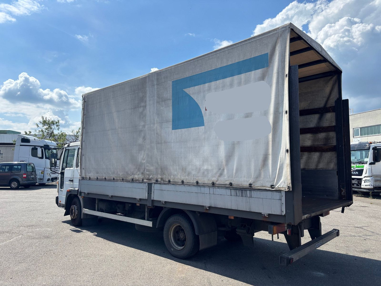 Volvo FL6 Klima/Luftfederung - Curtain side van: picture 5 Volvo FL6 Klima/Luftfederung - Curtain side van: picture 5