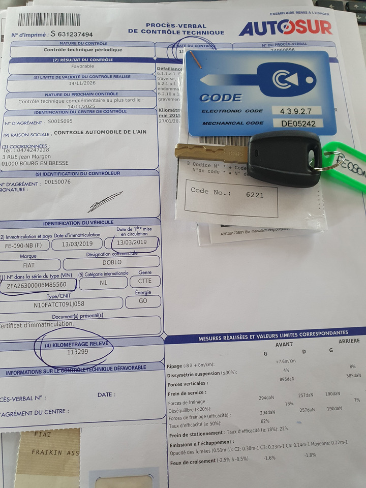 Refrigerated delivery van FIAT DOBLO CHLODNIA THERMOKING KLIMA EURO6 [ Copy ]: picture 8