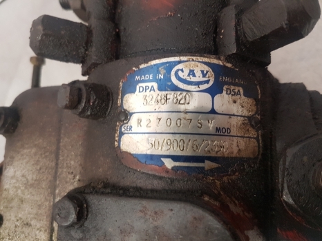 David Brown 990, 995, 996 Fuel Injection Pump K921356, 3248f820, Cav3248f820 - Fuel pump for Compact tractor: picture 3 David Brown 990, 995, 996 Fuel Injection Pump K921356, 3248f820, Cav3248f820 - Fuel pump for Compact tractor: picture 3