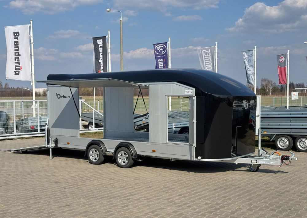 DEBON C2000 - zamknięta przyczepa do przewozu aut, 550 x 215 cm, 3500kg, felgi ALU, wciągarka elektryczna - Autotransporter trailer: picture 2 DEBON C2000 - zamknięta przyczepa do przewozu aut, 550 x 215 cm, 3500kg, felgi ALU, wciągarka elektryczna - Autotransporter trailer: picture 2
