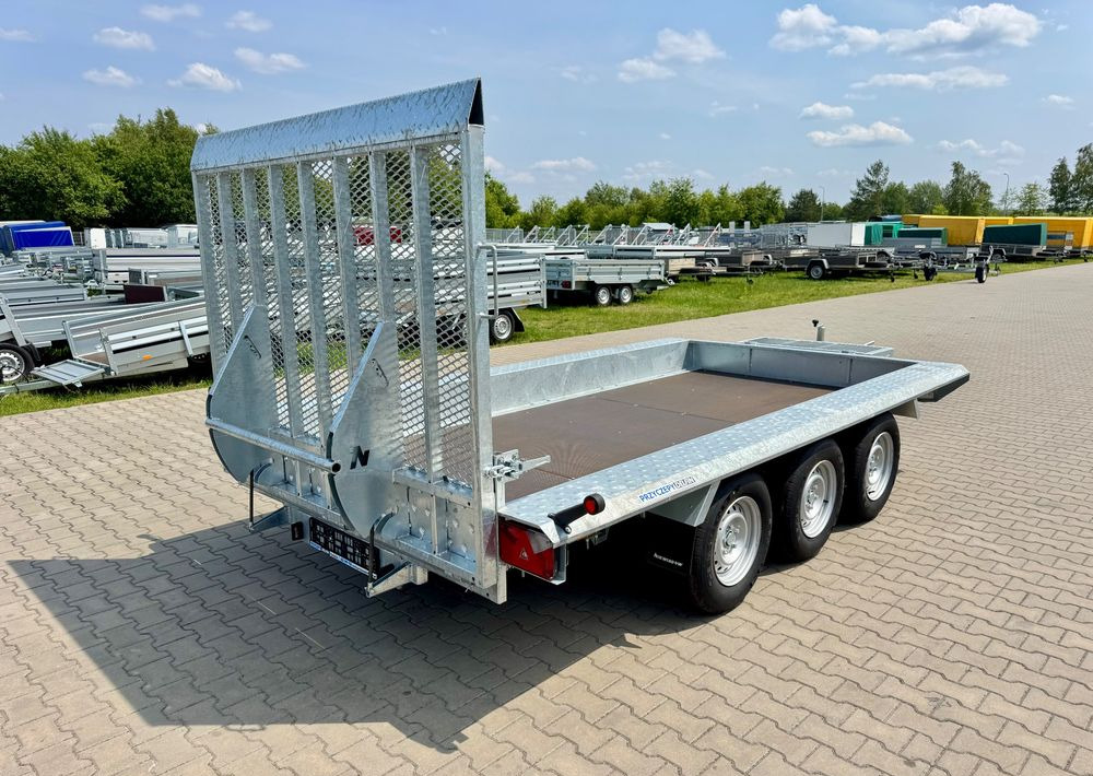 Niewiadów KN401835T - 400 x 185 cm | 2570kg ładowności | trap stalowy | 3-osiowa budowlanka - Plant trailer: picture 3 Niewiadów KN401835T - 400 x 185 cm | 2570kg ładowności | trap stalowy | 3-osiowa budowlanka - Plant trailer: picture 3