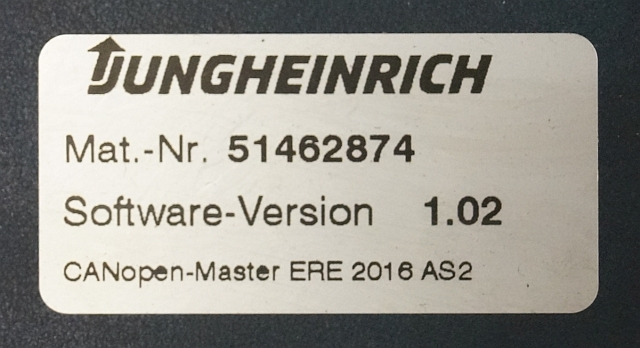 Jungheinrich 51226801 | Rij/hef/stuur regeling drive/lift/steering controller A - ECU for Material handling equipment: picture 3 Jungheinrich 51226801 | Rij/hef/stuur regeling drive/lift/steering controller A - ECU for Material handling equipment: picture 3