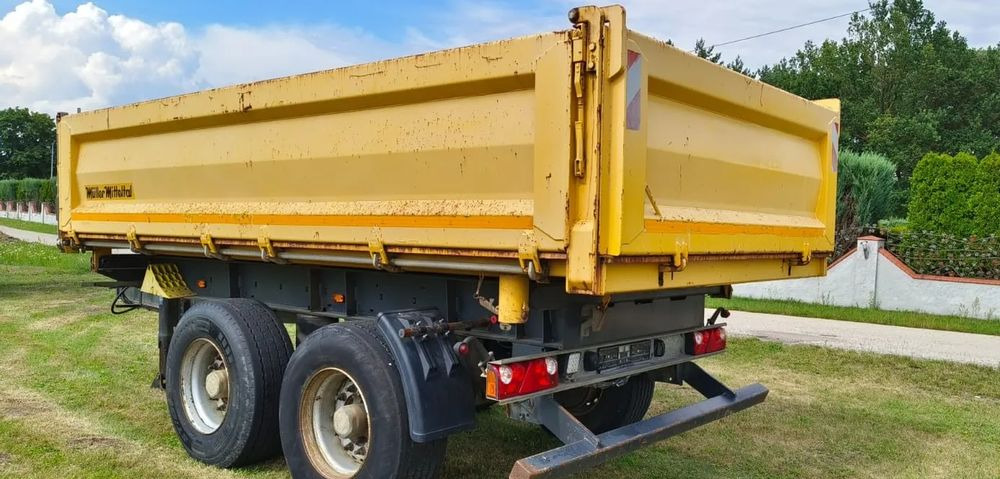 Miller Przyczepa Tandem R180 | Kipper Wywrotka trójstronna | Bordmatik- Manual | Zawieszenie pneumatyczne | Oś podnoszona|Stan idealny | - Tipper trailer: picture 3 Miller Przyczepa Tandem R180 | Kipper Wywrotka trójstronna | Bordmatik- Manual | Zawieszenie pneumatyczne | Oś podnoszona|Stan idealny | - Tipper trailer: picture 3