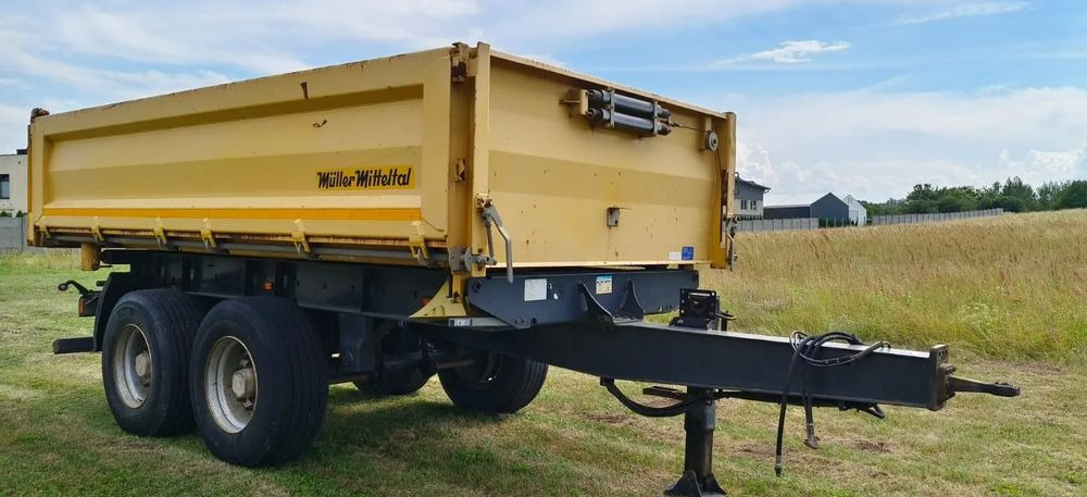 Miller Przyczepa Tandem R180 | Kipper Wywrotka trójstronna | Bordmatik- Manual | Zawieszenie pneumatyczne | Oś podnoszona|Stan idealny | - Tipper trailer: picture 1 Miller Przyczepa Tandem R180 | Kipper Wywrotka trójstronna | Bordmatik- Manual | Zawieszenie pneumatyczne | Oś podnoszona|Stan idealny | - Tipper trailer: picture 1