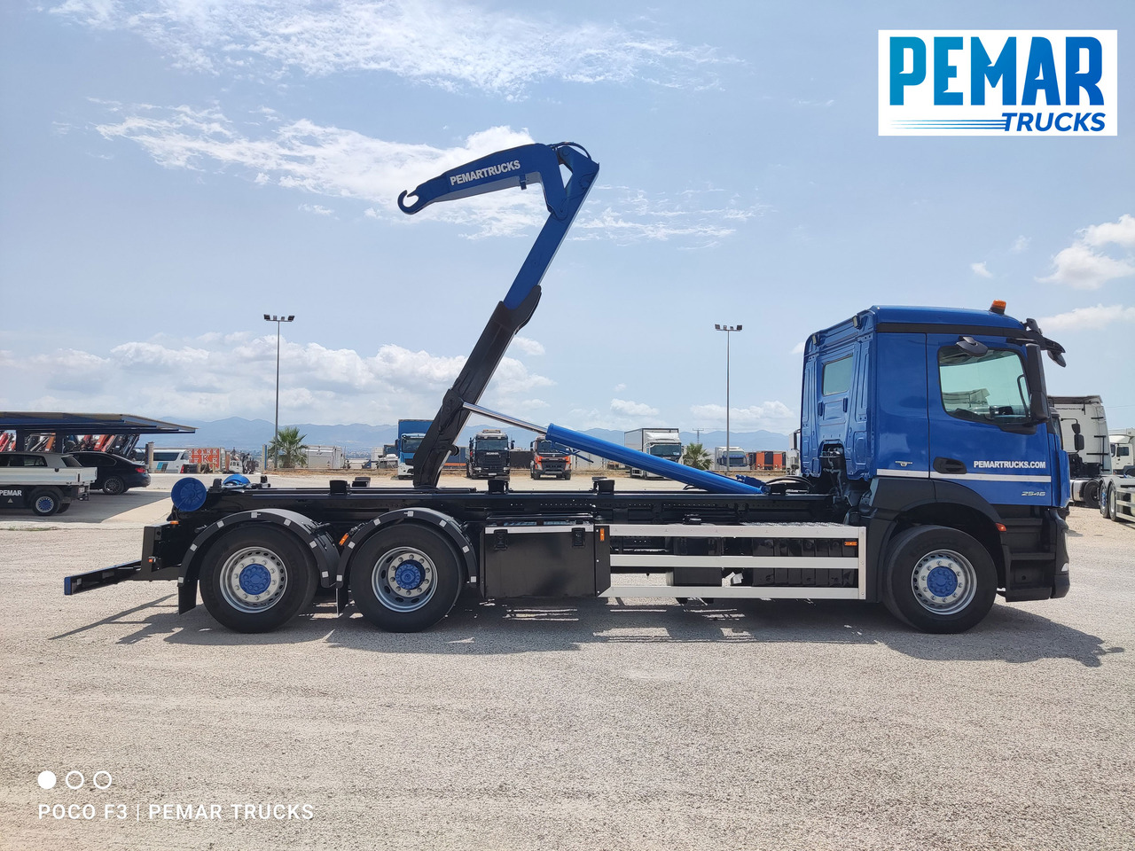 Container transporter/ Swap body truck MERCEDES-BENZ ANTOS 2546 6X2 MULTILIFT: picture 18 Container transporter/ Swap body truck MERCEDES-BENZ ANTOS 2546 6X2 MULTILIFT: picture 18