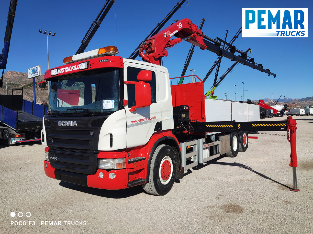 SCANIA P 400 6X2 GRUA HIAB 211 E -7 HIPRO - Crane truck: picture 1 SCANIA P 400 6X2 GRUA HIAB 211 E -7 HIPRO - Crane truck: picture 1