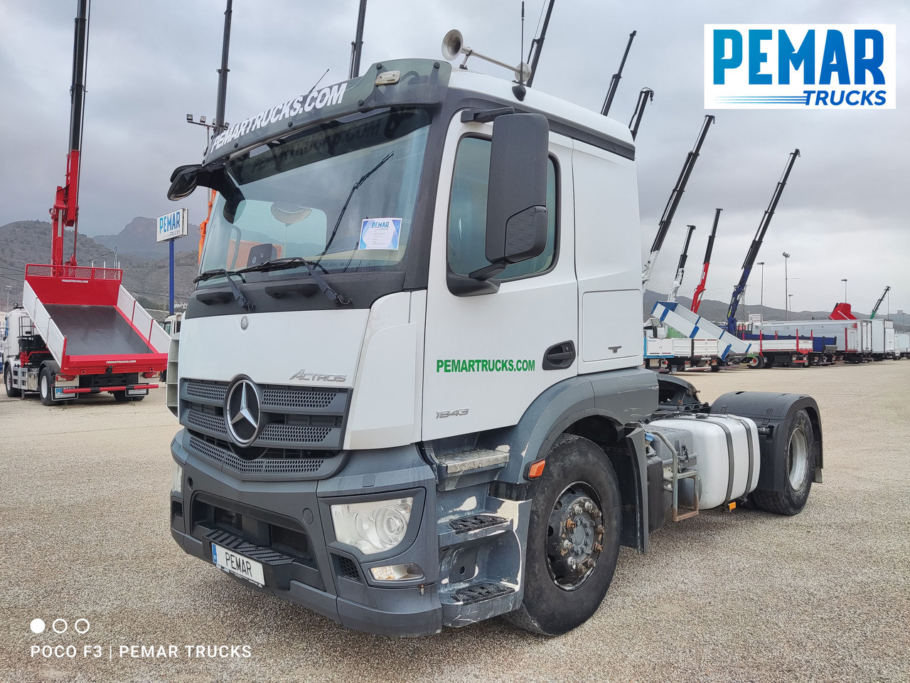 MERCEDES-BENZ ACTROS 1843 CABEZA TRACTORA EQUIPO HIDRAULICO - Tractor truck: picture 1 MERCEDES-BENZ ACTROS 1843 CABEZA TRACTORA EQUIPO HIDRAULICO - Tractor truck: picture 1