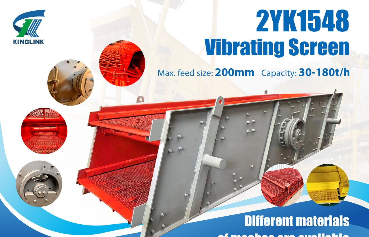 Kinglink 2YK1548 Inclined Vibrating Screen - Screener: picture 1 Kinglink 2YK1548 Inclined Vibrating Screen - Screener: picture 1