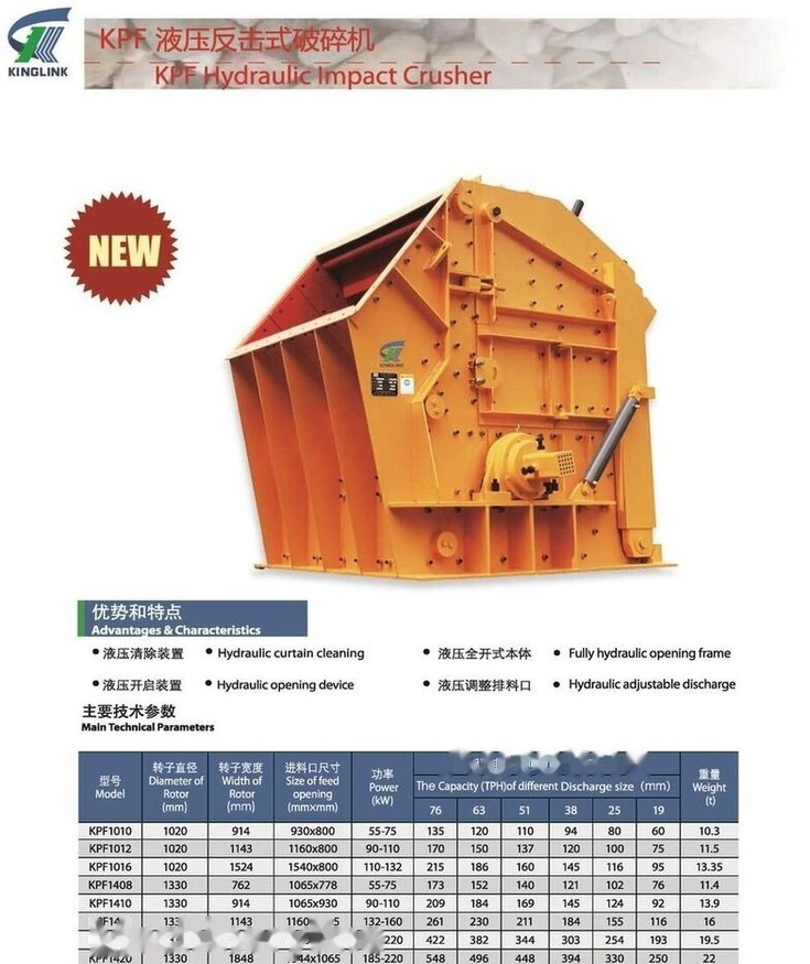 Kinglink KPF1420 HSI Impactor Crusher - Impact crusher: picture 4 Kinglink KPF1420 HSI Impactor Crusher - Impact crusher: picture 4