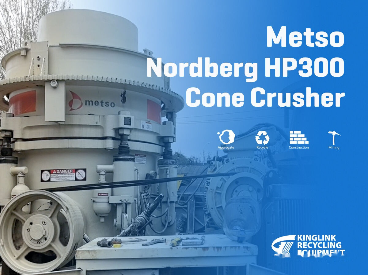 Metso Nordberg HP300 Cone Crusher - Cone crusher: picture 1 Metso Nordberg HP300 Cone Crusher - Cone crusher: picture 1