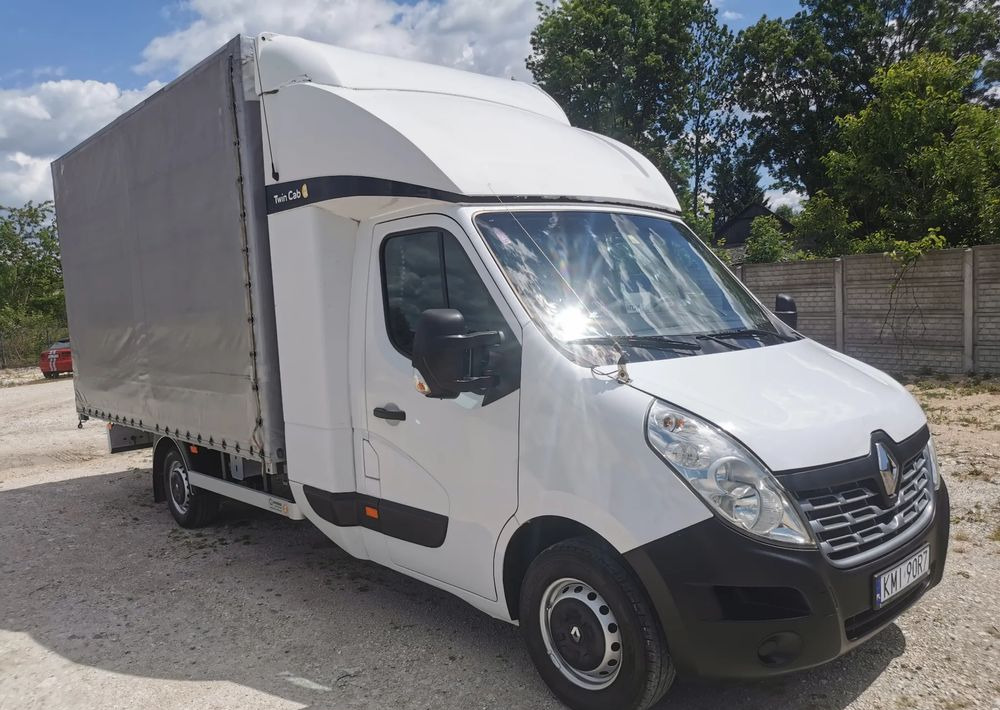 Renault Master dCi 170KM Twin Cab Spojkar Wejkama podnoszony - Curtain side van: picture 2 Renault Master dCi 170KM Twin Cab Spojkar Wejkama podnoszony - Curtain side van: picture 2