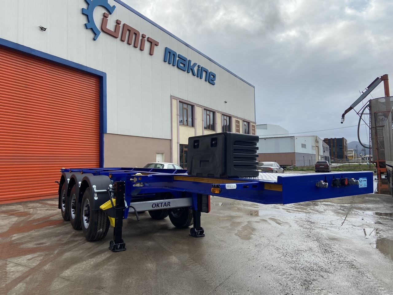OKTAR ADR CONTAINER TRAILER 20 FEET 2025 - Container transporter/ Swap body semi-trailer: picture 1 OKTAR ADR CONTAINER TRAILER 20 FEET 2025 - Container transporter/ Swap body semi-trailer: picture 1