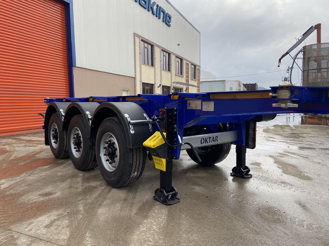 OKTAR ADR CONTAINER TRAILER 20 FEET 2025 - Container transporter/ Swap body semi-trailer: picture 2 OKTAR ADR CONTAINER TRAILER 20 FEET 2025 - Container transporter/ Swap body semi-trailer: picture 2