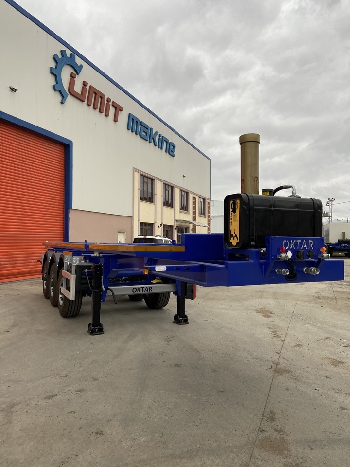 OKTAR CONTAINER TIPPER TRAILER ADR 2025 - Container transporter/ Swap body semi-trailer: picture 1 OKTAR CONTAINER TIPPER TRAILER ADR 2025 - Container transporter/ Swap body semi-trailer: picture 1