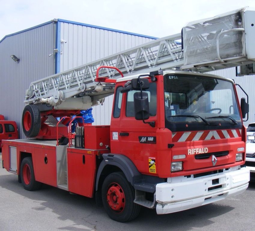 Renault Midliner M180 Drehleiter Feuerwehr EPSA23.5 1999 - Truck with aerial platform: picture 2 Renault Midliner M180 Drehleiter Feuerwehr EPSA23.5 1999 - Truck with aerial platform: picture 2
