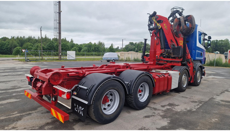 Scania R500 8X4 Epsilon E250Z95 - Hook lift truck, Crane truck: picture 5 Scania R500 8X4 Epsilon E250Z95 - Hook lift truck, Crane truck: picture 5