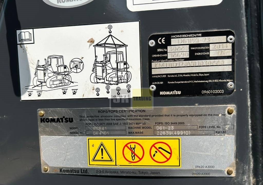 Bulldozer Komatsu D 61 PXI-23 (Topcon intelligent system): picture 7