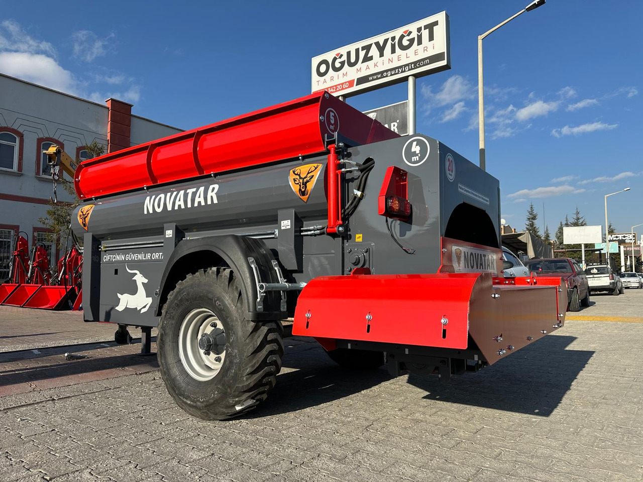 New Manure spreader Novatar MANURE SPREADER FOR TREES AND GREENHOUSE: picture 6 New Manure spreader Novatar MANURE SPREADER FOR TREES AND GREENHOUSE: picture 6