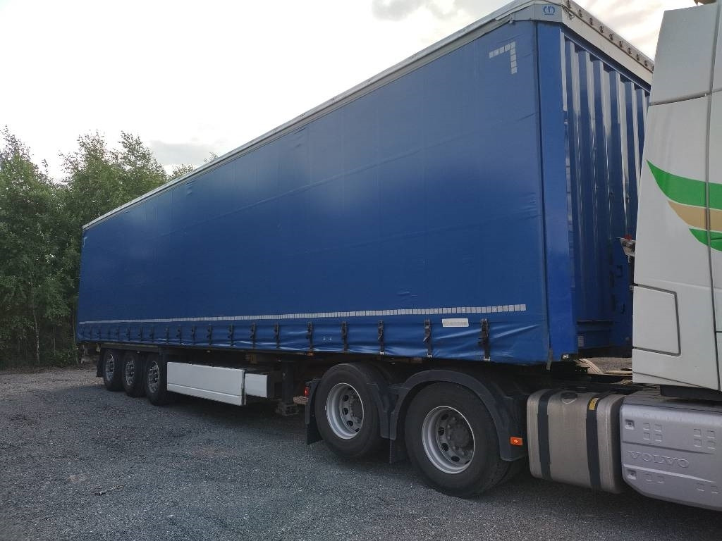 Krone vyökapelli, 2,87 sisäkork.,Nordic 16tn kaula - Curtainsider semi-trailer: picture 1 Krone vyökapelli, 2,87 sisäkork.,Nordic 16tn kaula - Curtainsider semi-trailer: picture 1