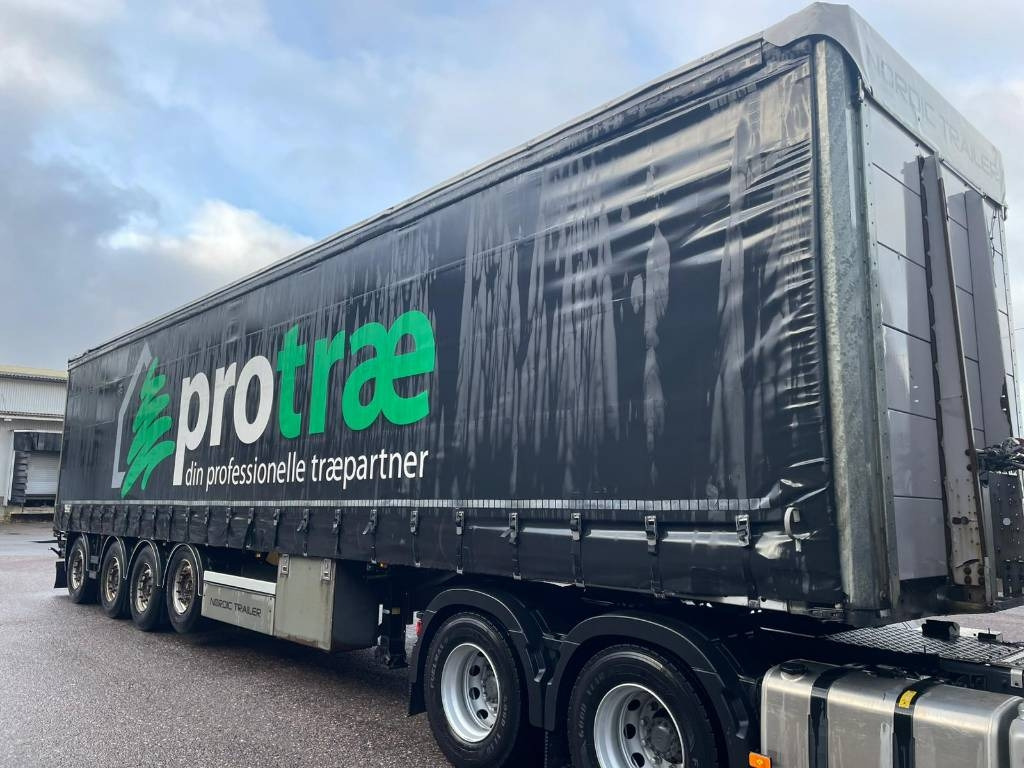 Nordic Trailer 4-aks verhokapelli - Curtainsider semi-trailer: picture 1 Nordic Trailer 4-aks verhokapelli - Curtainsider semi-trailer: picture 1