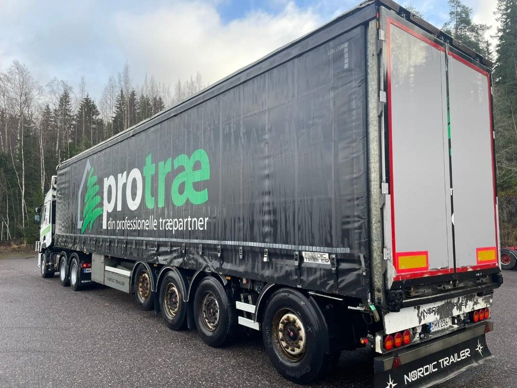 Nordic Trailer 4-aks verhokapelli - Curtainsider semi-trailer: picture 4 Nordic Trailer 4-aks verhokapelli - Curtainsider semi-trailer: picture 4