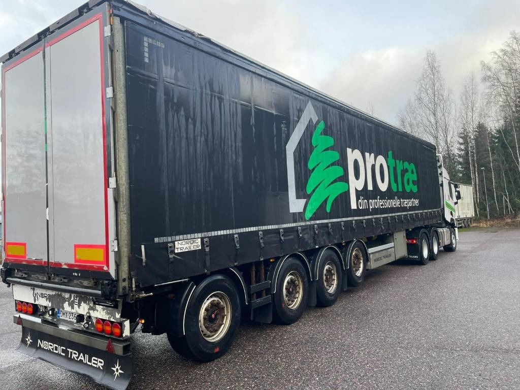 Nordic Trailer 4-aks verhokapelli - Curtainsider semi-trailer: picture 2 Nordic Trailer 4-aks verhokapelli - Curtainsider semi-trailer: picture 2