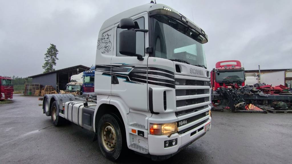 Scania R164 480 rautajouset,av4100mm , ADR. HIENO!! - Cab chassis truck: picture 1 Scania R164 480 rautajouset,av4100mm , ADR. HIENO!! - Cab chassis truck: picture 1