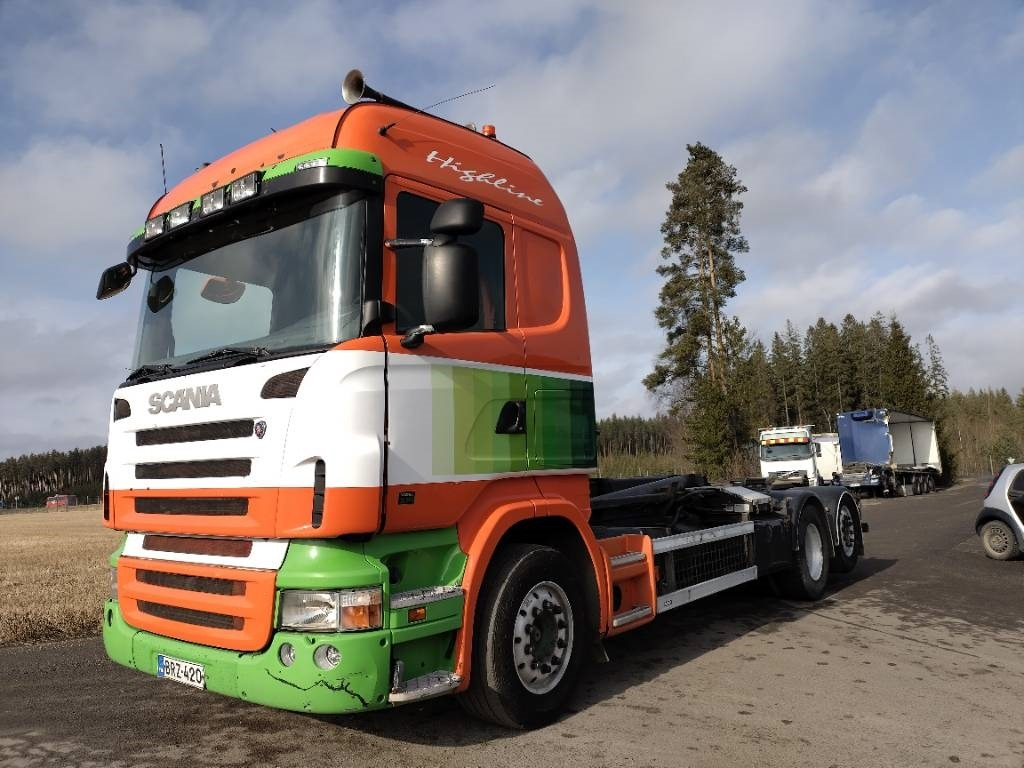 Scania R480 6x2 palift koukkulaite, Euro5 - Hook lift truck: picture 1 Scania R480 6x2 palift koukkulaite, Euro5 - Hook lift truck: picture 1