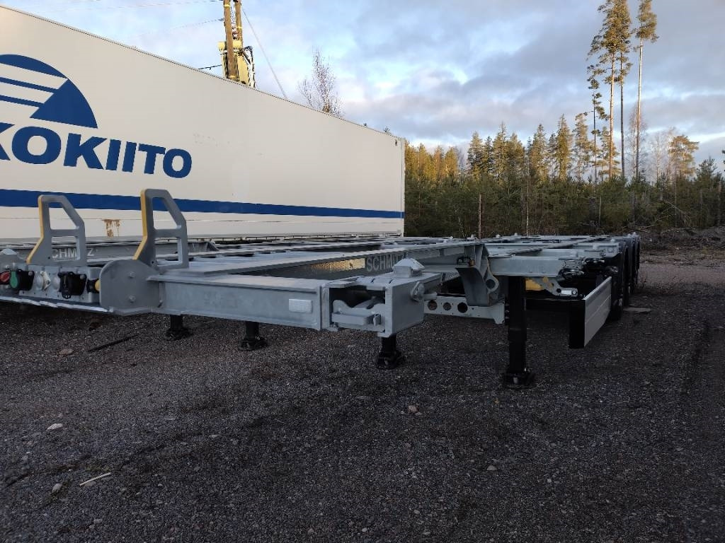 Schmitz Hanhenkaula kontti kärry, jatkoperä,sinkitty UUSI - Container transporter/ Swap body semi-trailer: picture 1 Schmitz Hanhenkaula kontti kärry, jatkoperä,sinkitty UUSI - Container transporter/ Swap body semi-trailer: picture 1