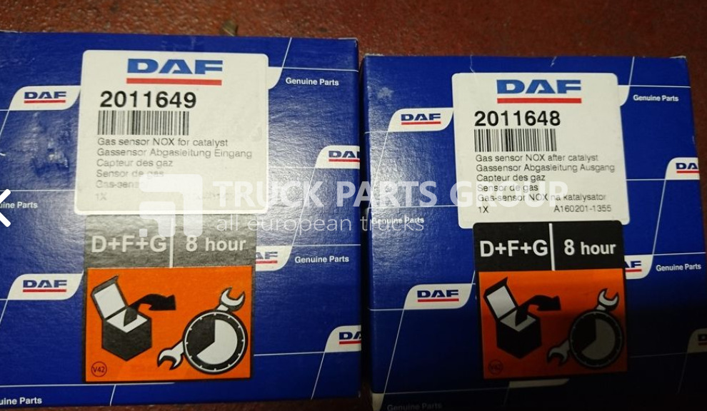 DAF 105XF, 106XF EURO 5, EURO 6, NOX sensor before the catalyst, aft control unit - Sensor for Truck: picture 2 DAF 105XF, 106XF EURO 5, EURO 6, NOX sensor before the catalyst, aft control unit - Sensor for Truck: picture 2