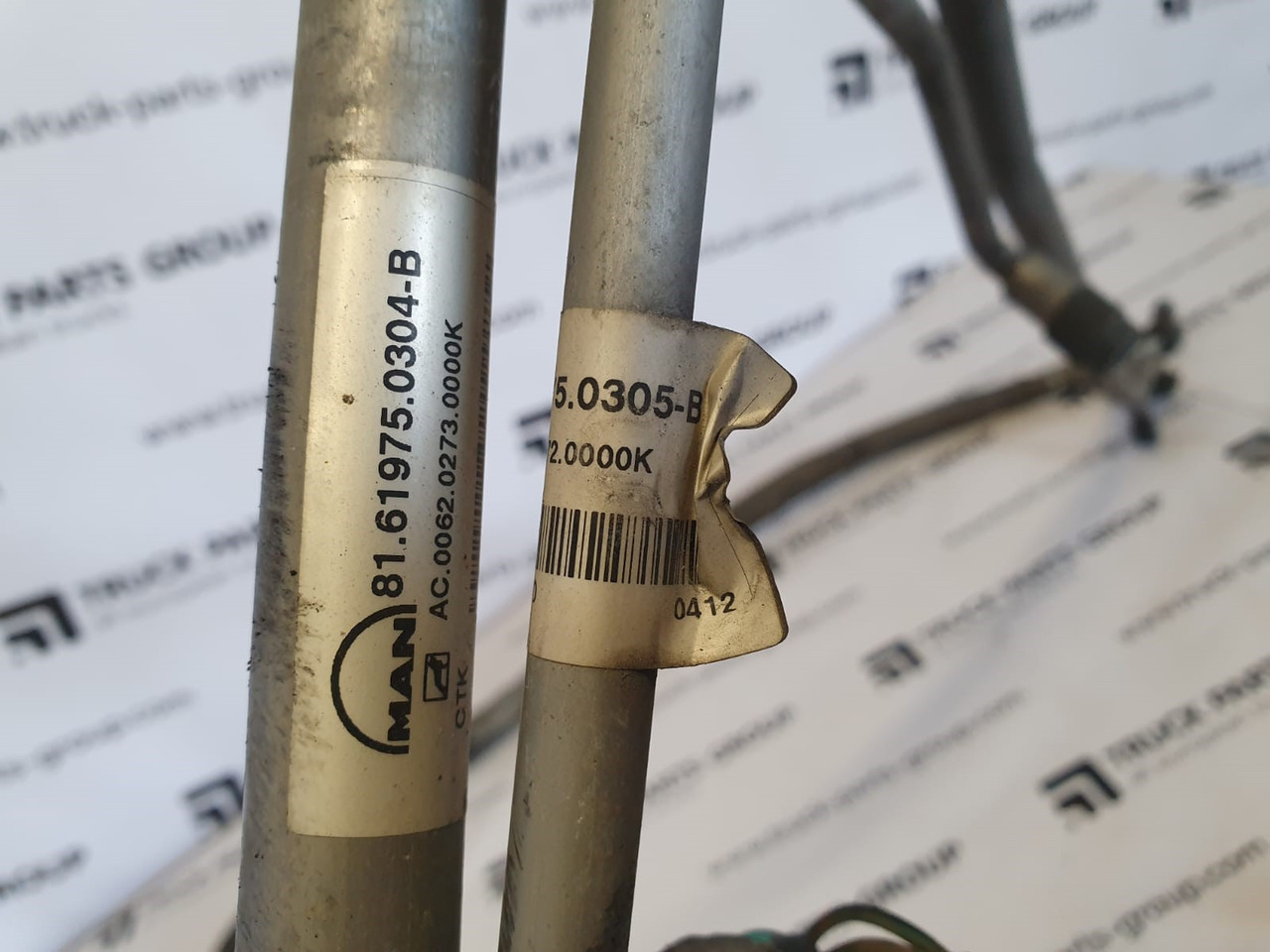 MAN MAN TGX / TGS EURO6 emission AC conditioning pipes, full set, air flow control 81619600808, 81619750304, 81619750305 - Spare parts for Truck: picture 4 MAN MAN TGX / TGS EURO6 emission AC conditioning pipes, full set, air flow control 81619600808, 81619750304, 81619750305 - Spare parts for Truck: picture 4