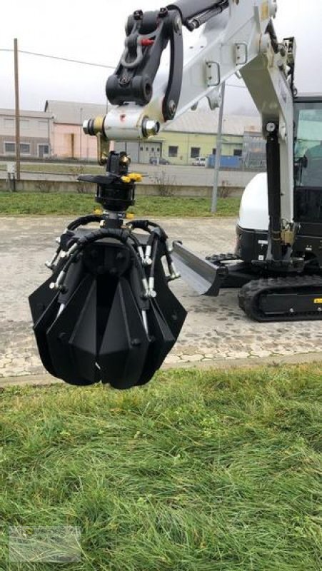 Vemac Holzzange Geo BIO Polipo Forstzange Forstgreifer Greifer Bagger - Grapple for Construction machinery: picture 2 Vemac Holzzange Geo BIO Polipo Forstzange Forstgreifer Greifer Bagger - Grapple for Construction machinery: picture 2