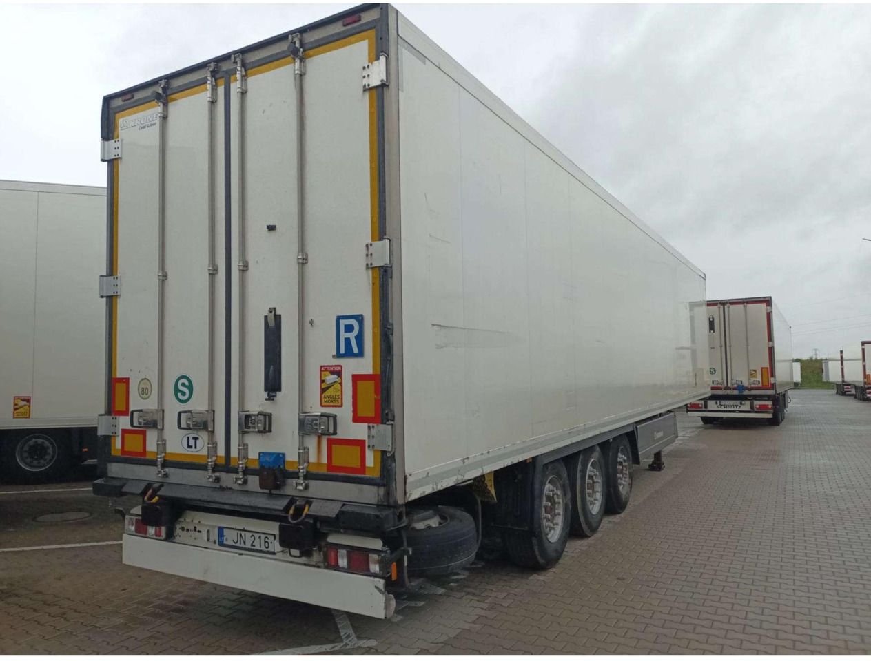 2018 Krone SDR Double Deck Cool Liner FP60 ThermoKing SLXi 300 Lifting Axle - Refrigerator semi-trailer: picture 5 2018 Krone SDR Double Deck Cool Liner FP60 ThermoKing SLXi 300 Lifting Axle - Refrigerator semi-trailer: picture 5