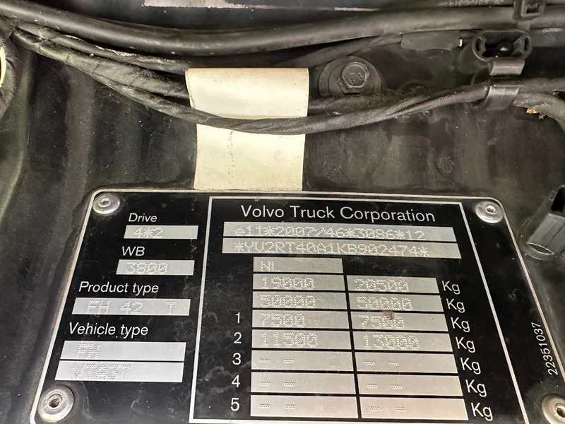 Volvo FH 500 / GLOBETROTTER / NL TRUCK / ALCOA / 2 TANK / TOP!! - Tractor truck: picture 4 Volvo FH 500 / GLOBETROTTER / NL TRUCK / ALCOA / 2 TANK / TOP!! - Tractor truck: picture 4