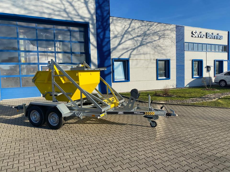 Lorries Kabelanhänger mit Baucontainer 3500KG *INKL.19% MWST*SOFORT VERFÜGBAR!* - Cable reel trailer: picture 1 Lorries Kabelanhänger mit Baucontainer 3500KG *INKL.19% MWST*SOFORT VERFÜGBAR!* - Cable reel trailer: picture 1