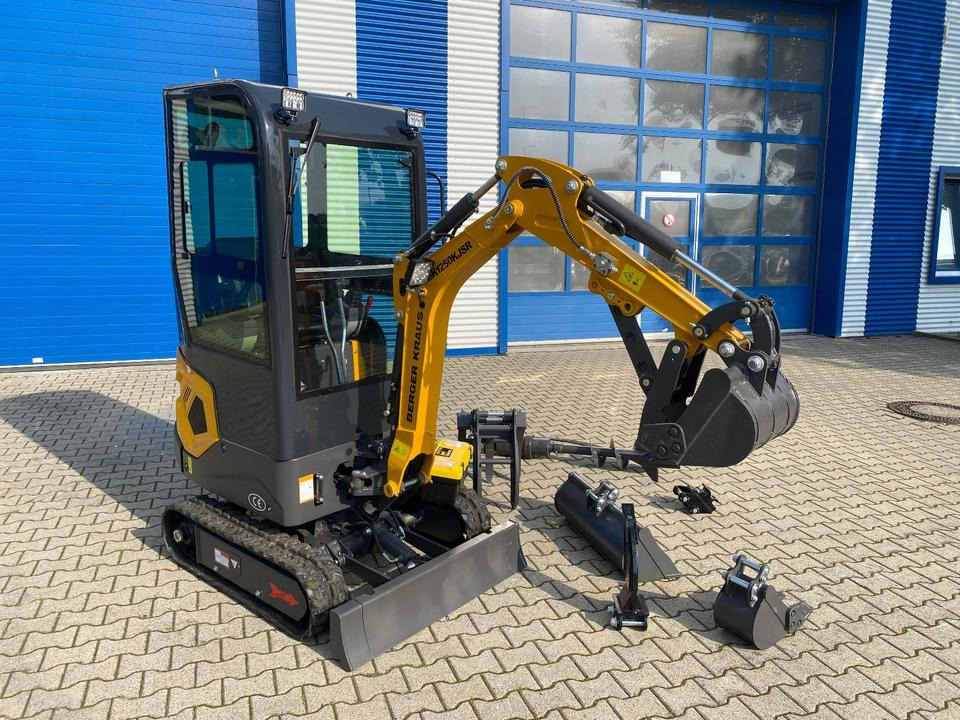 Mini excavator Minibagger BK1250KJSR inkl. kleinem Zubehörpaket *INKL.19% MWST*BERGER KRAUS*KUBOTA* VERSTELLFAHRWERK*SOFORT!*: picture 9