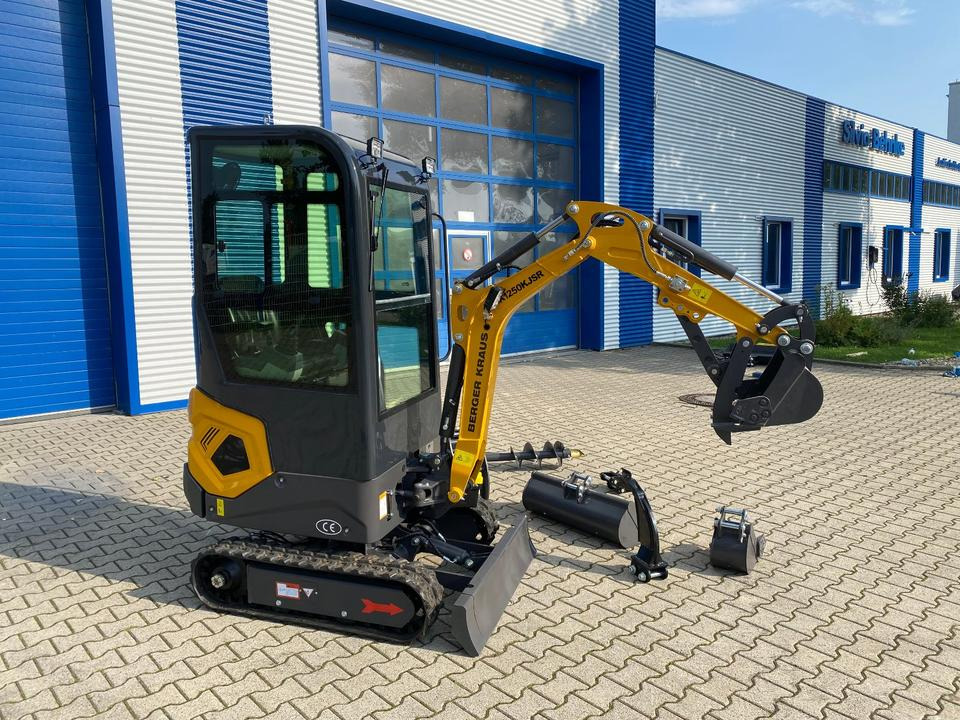 Mini excavator Minibagger BK1250KJSR inkl. kleinem Zubehörpaket *INKL.19% MWST*BERGER KRAUS*KUBOTA* VERSTELLFAHRWERK*SOFORT!*: picture 8