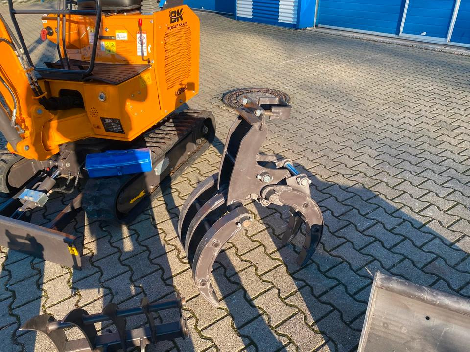 Mini excavator Minibagger BK1500JS + Zubehör *INKL.19% MWST*BERGER KRAUS*KUBOTA*JOYSTICK*ZUBEHÖRPAKET*SOFORT!*: picture 20