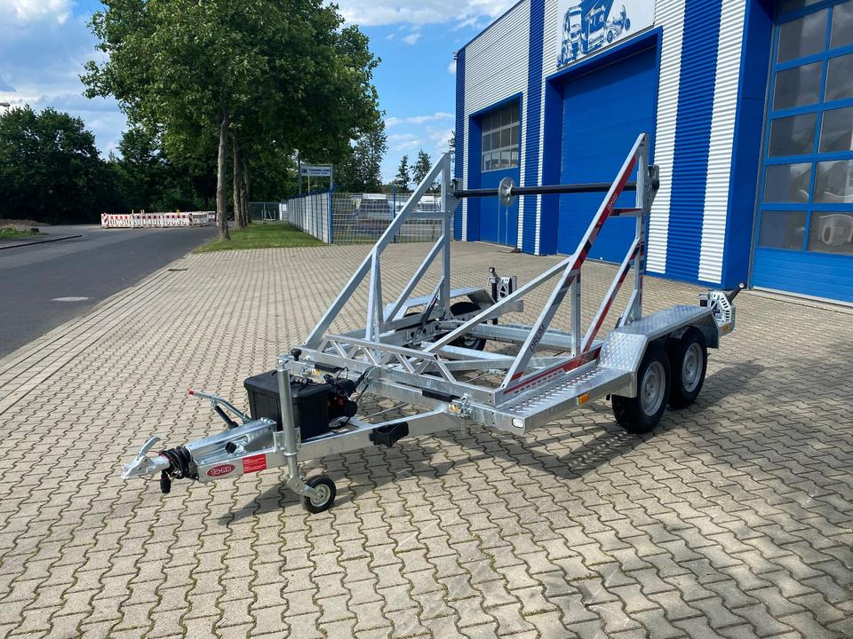TA-NO Kabeltrommel-Anhänger 3500KG E-Winde * INKL.19% MWST* Kabelanhänger Sofort Verfügbar! - Cable reel trailer: picture 2 TA-NO Kabeltrommel-Anhänger 3500KG E-Winde * INKL.19% MWST* Kabelanhänger Sofort Verfügbar! - Cable reel trailer: picture 2