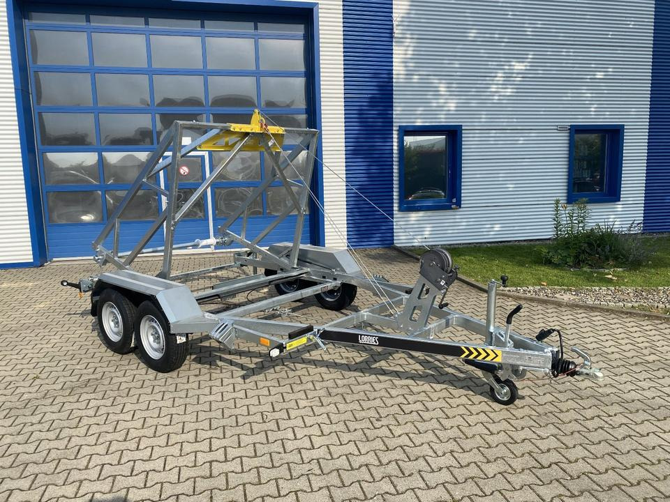 Cable reel trailer Vermietung / Kabelanhänger 3500KG / Nutzlast 2825KG / Kabeltrommel-Anhänger / Glasfaser/ 1 Monat: picture 10 Cable reel trailer Vermietung / Kabelanhänger 3500KG / Nutzlast 2825KG / Kabeltrommel-Anhänger / Glasfaser/ 1 Monat: picture 10