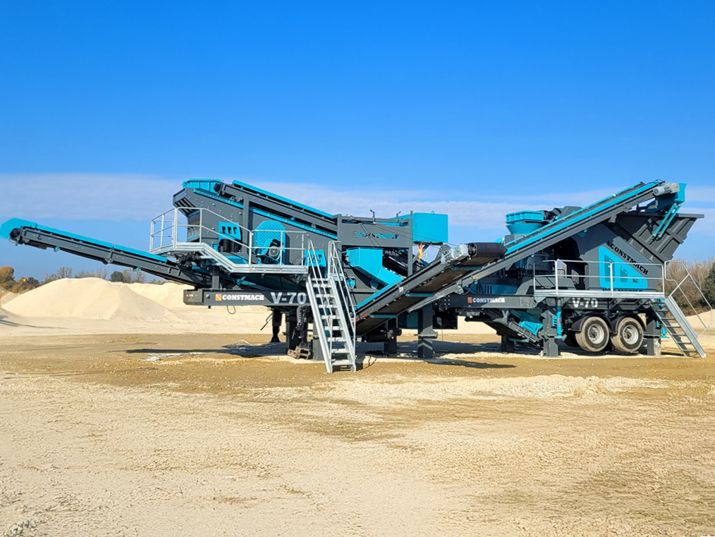 Constmach 200 T/H Capacity Vertical Shaft Mobile Crusher - Mobile crusher: picture 5 Constmach 200 T/H Capacity Vertical Shaft Mobile Crusher - Mobile crusher: picture 5