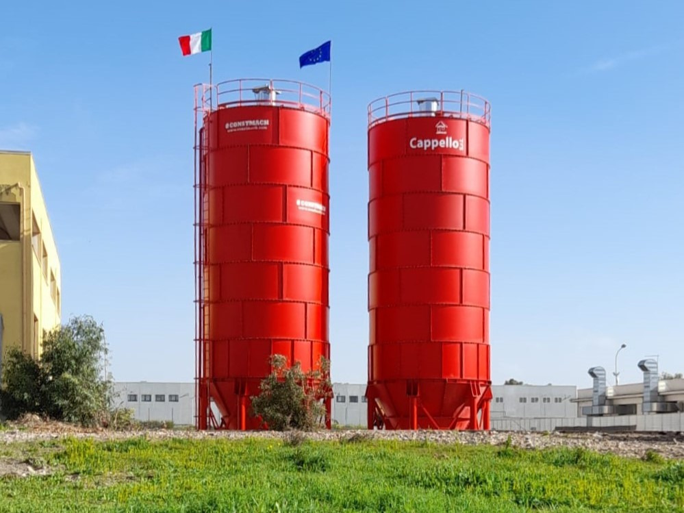 Constmach 300 Ton Capacity Cement Silo - Cement silo: picture 2 Constmach 300 Ton Capacity Cement Silo - Cement silo: picture 2