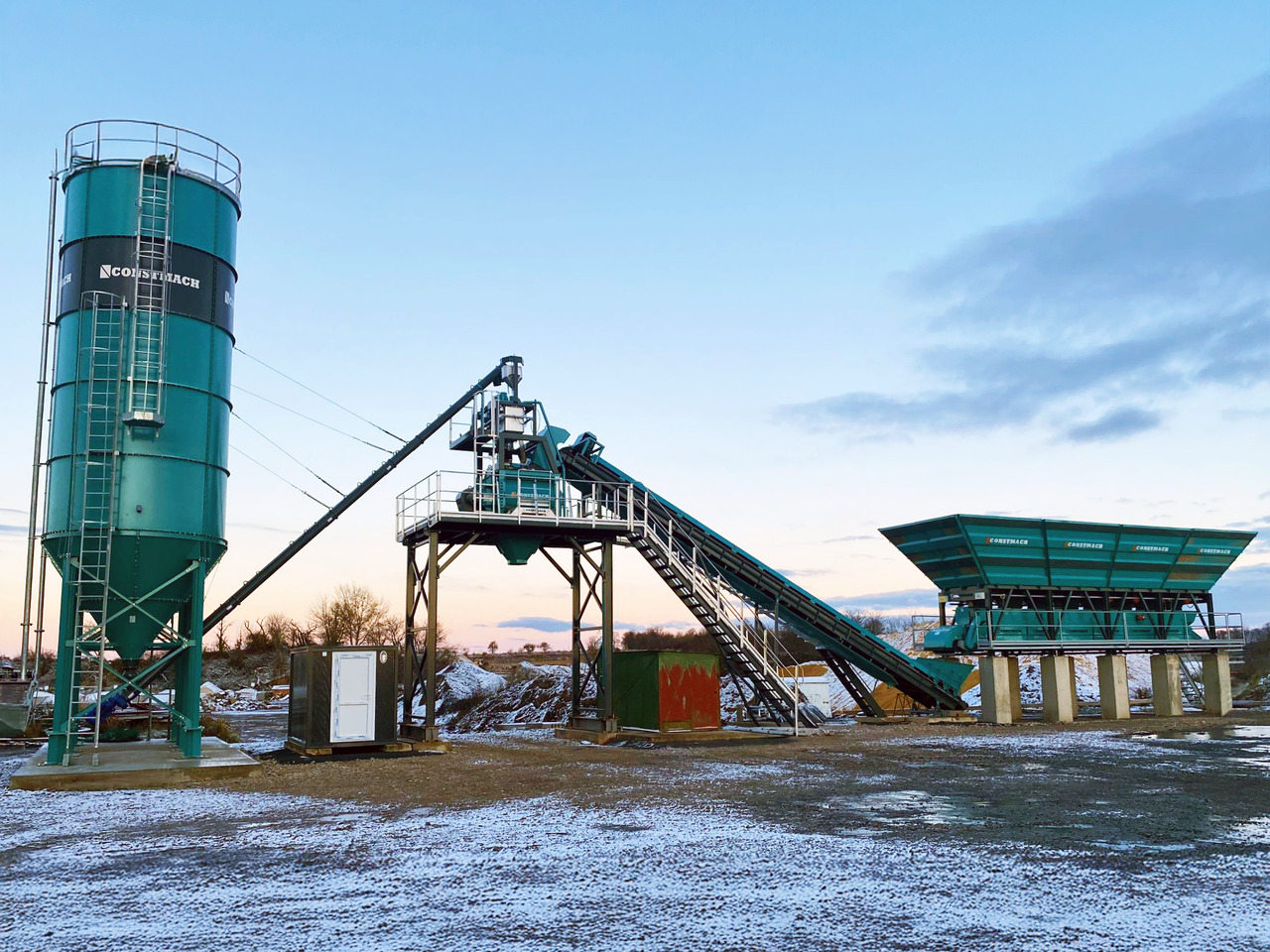 Constmach 60 m³/h Compact Concrete Batching Plant With Band leasing Constmach 60 m³/h Compact Concrete Batching Plant With Band: picture 6